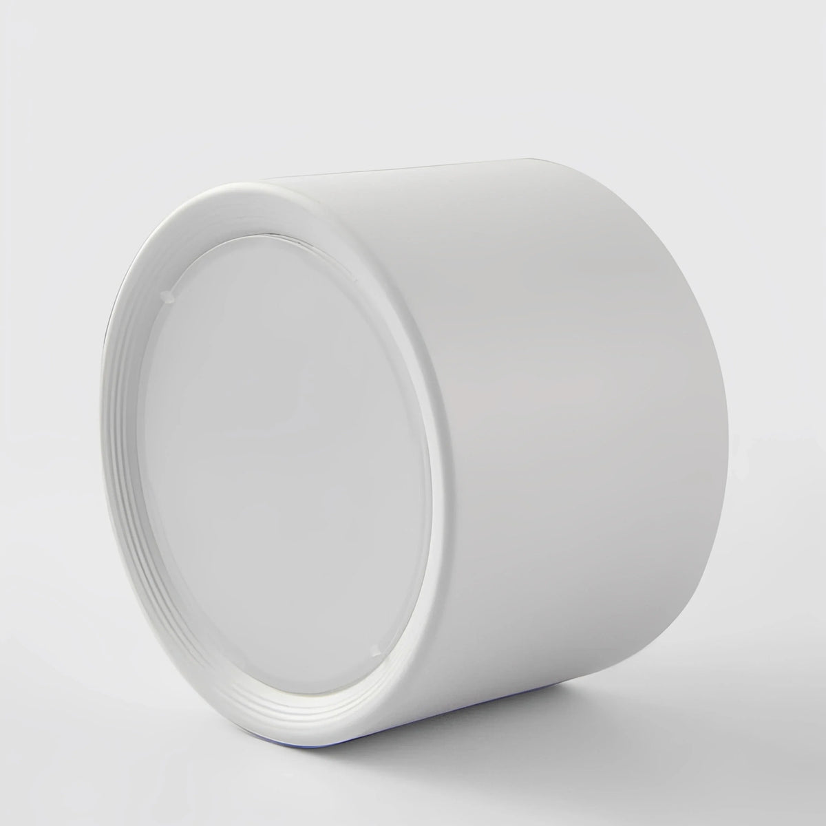 Plafonnier LED Bois Cylindre Compact 12cm Noir Blanc Naturel