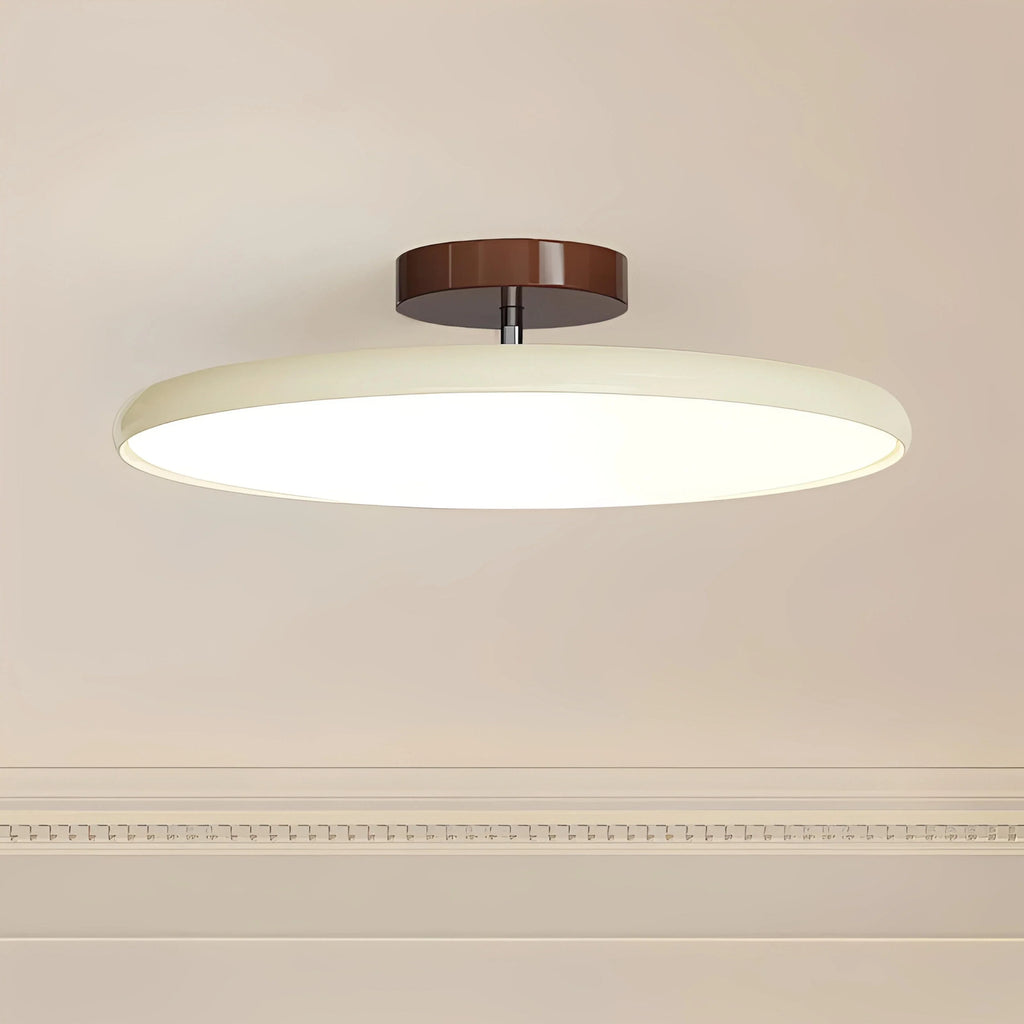Plafonnier Orientable Métal 40cm 50cm Blanc Vert Beige Tricolore