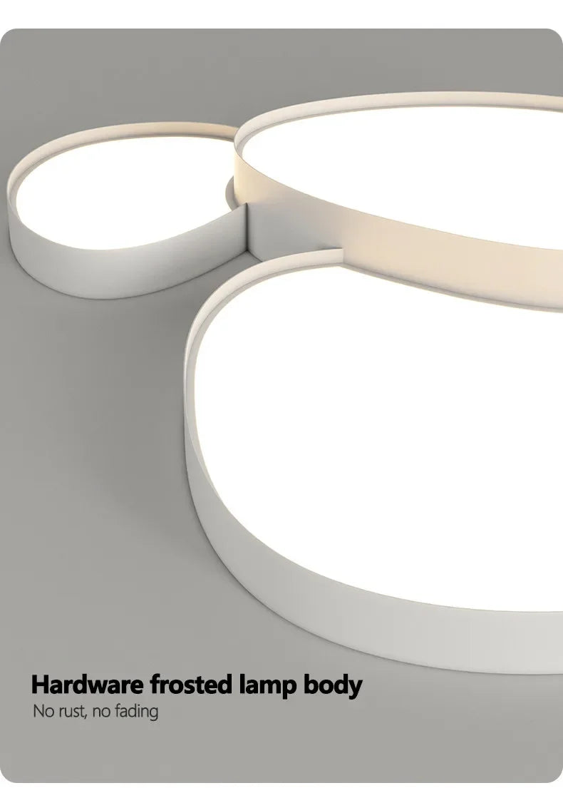 Plafonnier LED Ultra-Fin Fer Noir Blanc 40cm 50cm 90cm Dimmable Télécommande