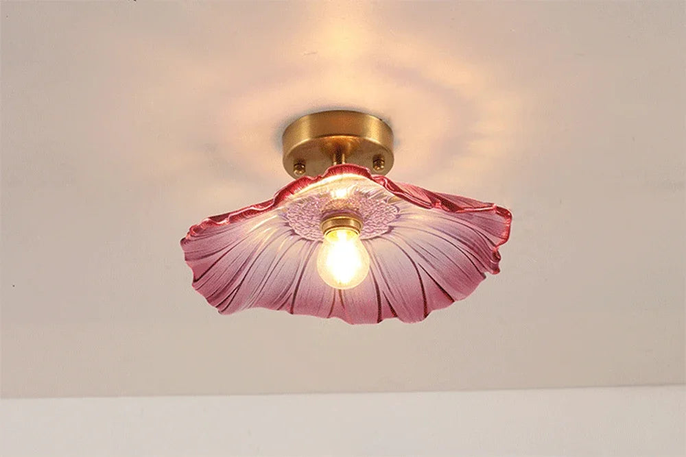 Plafonnier Verre Rétro Loft Vintage E27 22 Modèles Fer et Verre