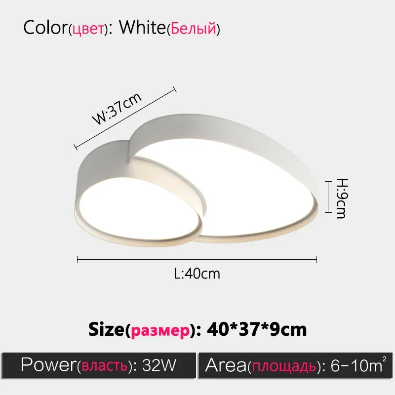 Plafonnier LED Ultra-Fin Fer Noir Blanc 40cm 50cm 90cm Dimmable Télécommande
