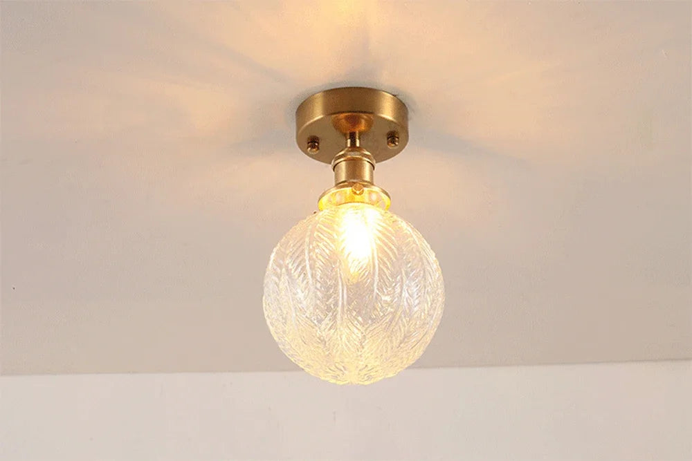Plafonnier Verre Rétro Loft Vintage E27 22 Modèles Fer et Verre