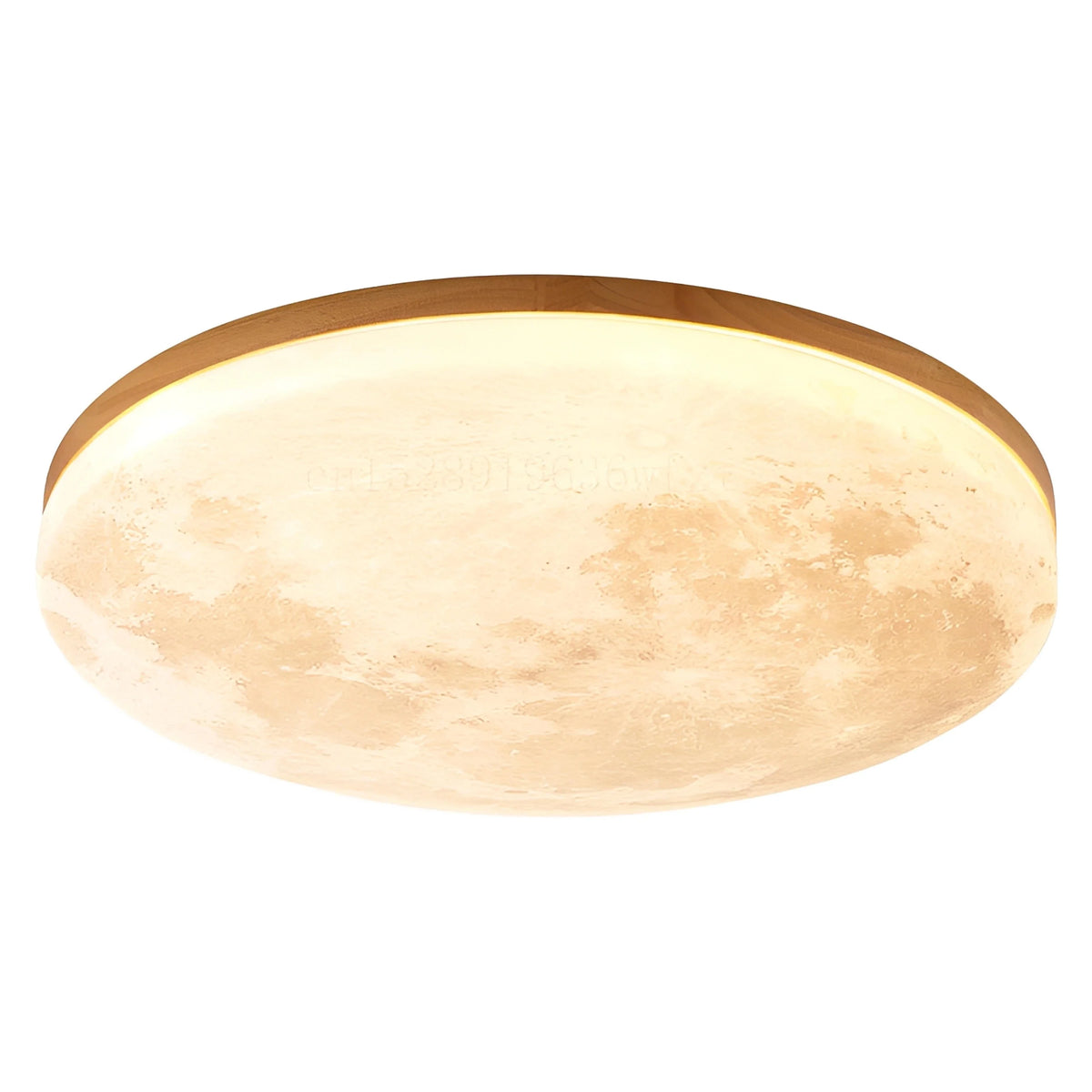 Plafonnier LED Lune 26cm 38cm 48cm Acrylique Texturé Dimmable Télécommande