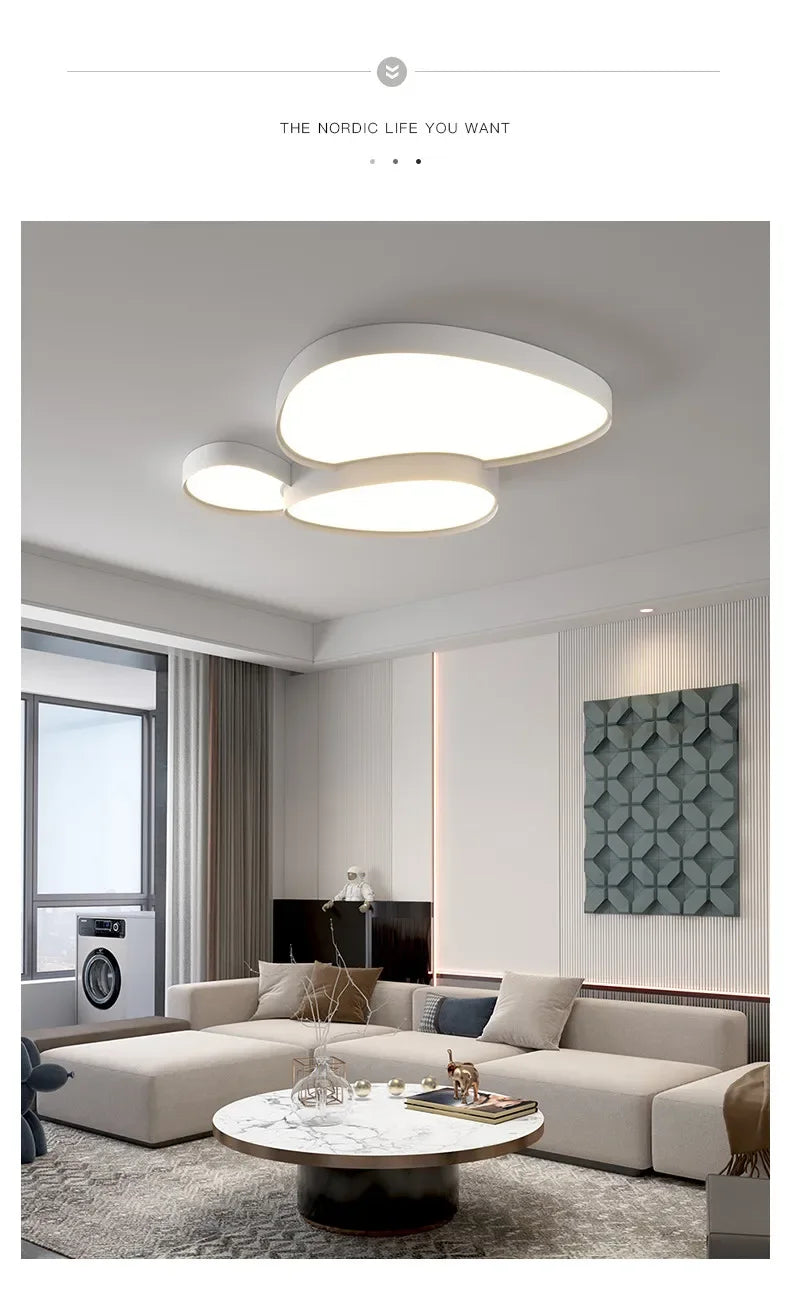 Plafonnier LED Ultra-Fin Fer Noir Blanc 40cm 50cm 90cm Dimmable Télécommande