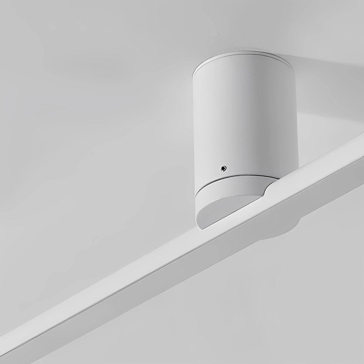 Plafonnier LED Linéaire Nordique 100cm 120cm Noir Blanc Dimmable Couloir