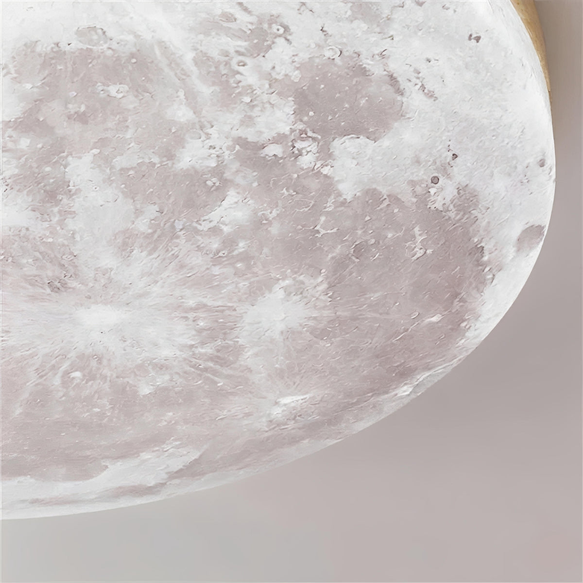 Plafonnier LED Lune 26cm 38cm 48cm Acrylique Texturé Dimmable Télécommande