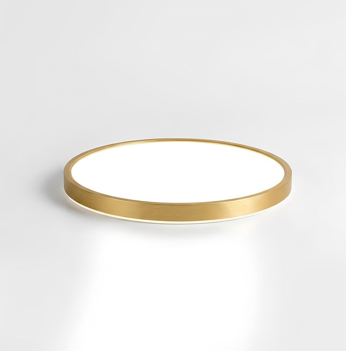 Plafonnier LED Grain de Bois 24W 32W Dimmable Télécommande Noir Blanc Doré