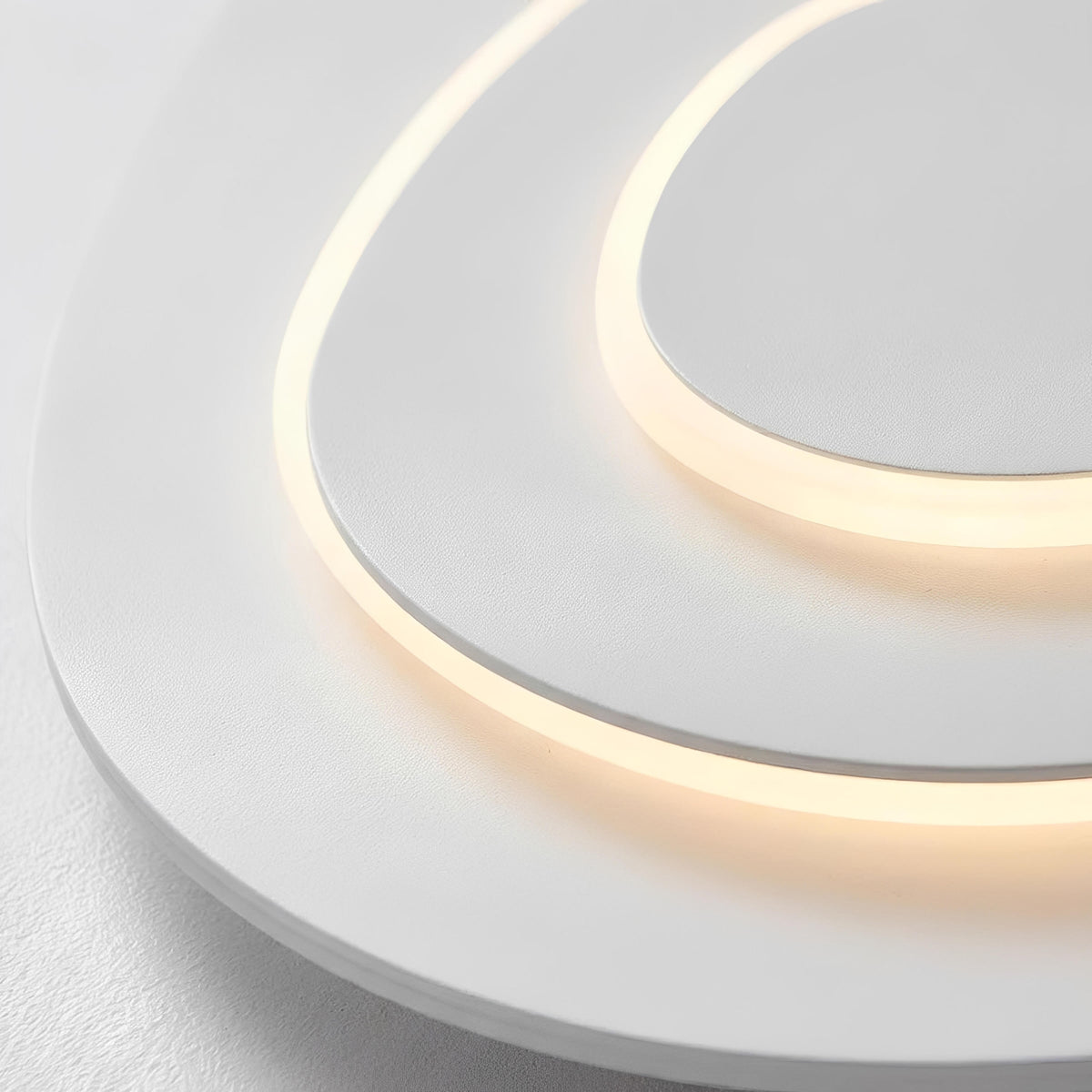 Plafonnier LED Doré Géométrique 40cm 50cm 60cm Dimmable Télécommande Salon